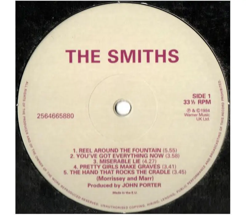 Виниловая пластинка The Smiths – The Smiths, Kinodrive.kz — фото 4