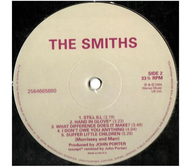 Виниловая пластинка The Smiths – The Smiths, Kinodrive.kz — фото 5