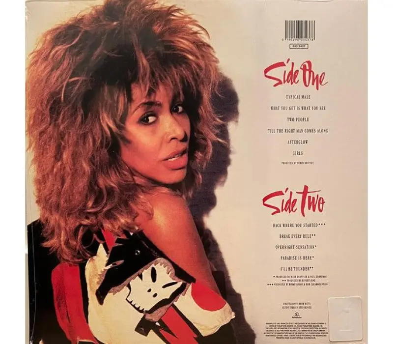 Виниловая пластинка Tina Turner – Break Every Rule, Kinodrive.kz — фото 6