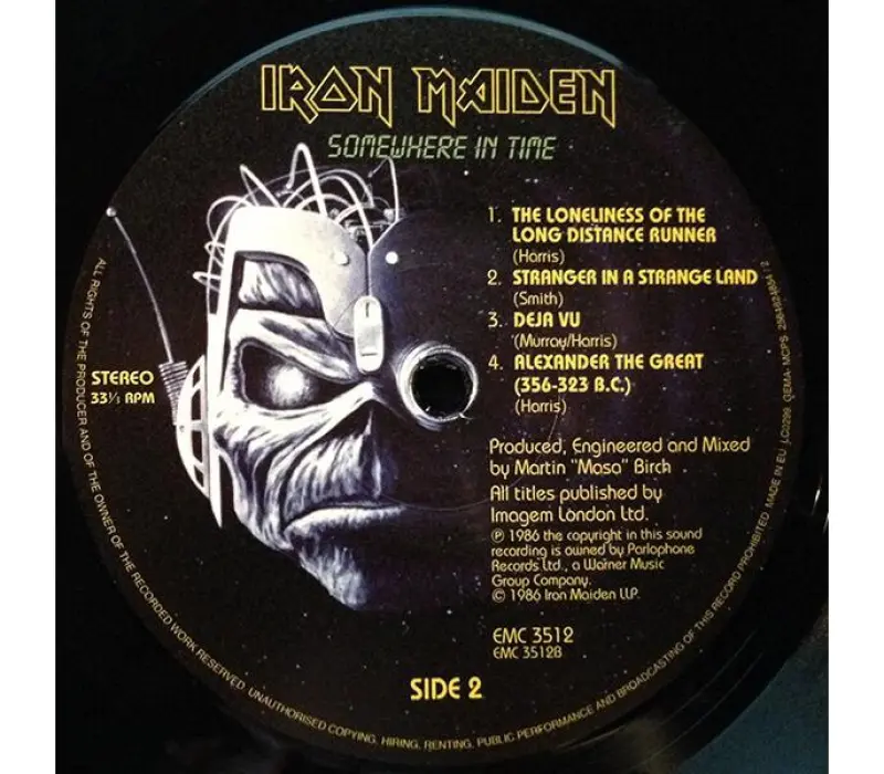 Виниловая пластинка Iron Maiden – Somewhere In Time, Kinodrive.kz — фото 4