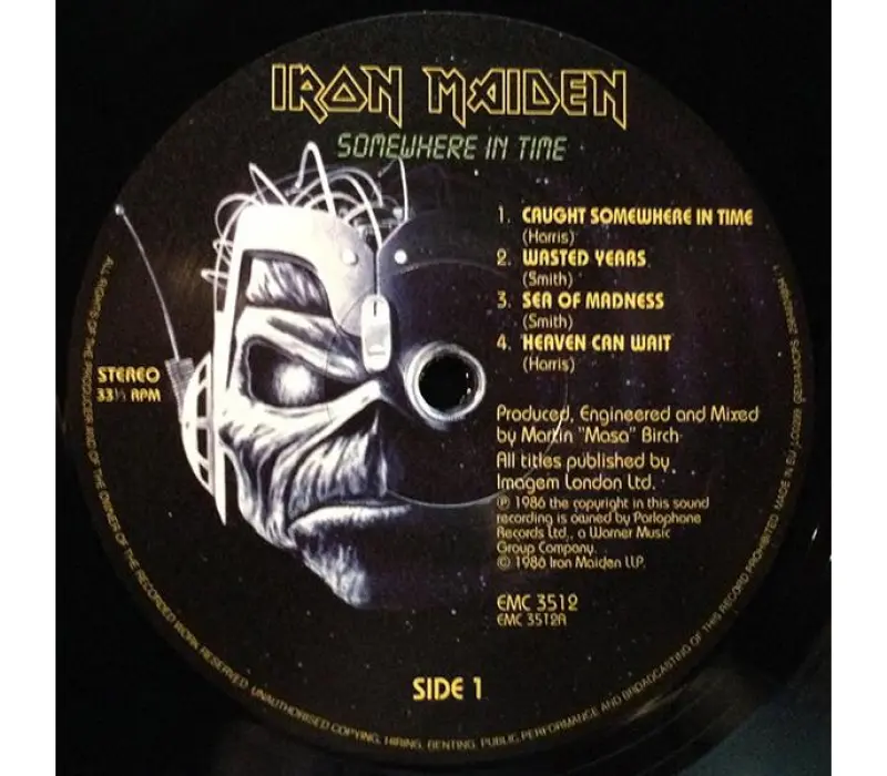 Виниловая пластинка Iron Maiden – Somewhere In Time, Kinodrive.kz — фото 6