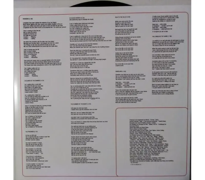 Виниловая пластинка Iron Maiden – The Number Of The Beast, Kinodrive.kz — фото 2