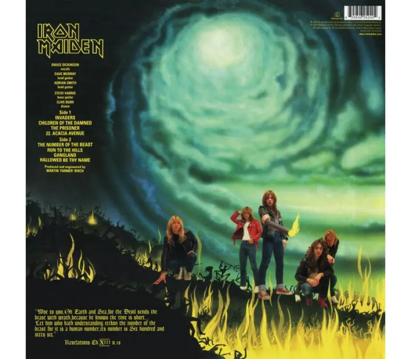 Виниловая пластинка Iron Maiden – The Number Of The Beast, Kinodrive.kz — фото 8
