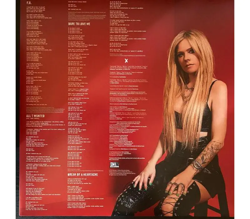 Виниловая пластинка Avril Lavigne – Love Sux, Kinodrive.kz — фото 4