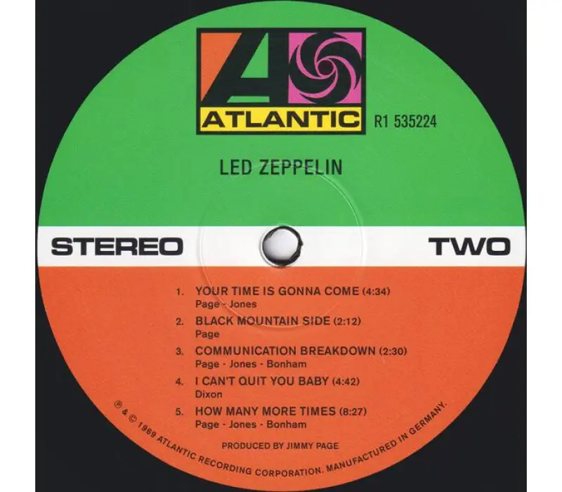 Виниловая пластинка Led Zeppelin – Led Zeppelin, Kinodrive.kz — фото 6