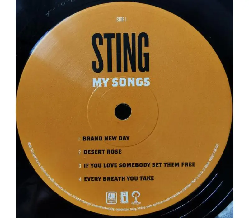 Виниловая пластинка Sting – My Songs, Kinodrive.kz — фото 7