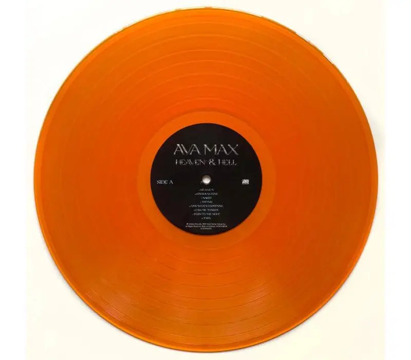 Виниловая пластинка Ava Max – Heaven & Hell (ORANGE VINYL), Kinodrive.kz — фото 5