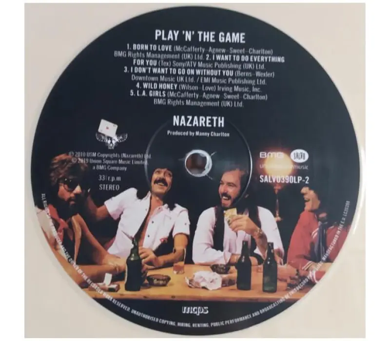 Виниловая пластинка Nazareth – Play 'N' The Game, Kinodrive.kz — фото 4