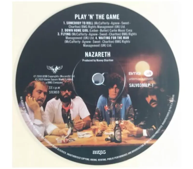 Виниловая пластинка Nazareth – Play 'N' The Game, Kinodrive.kz — фото 6