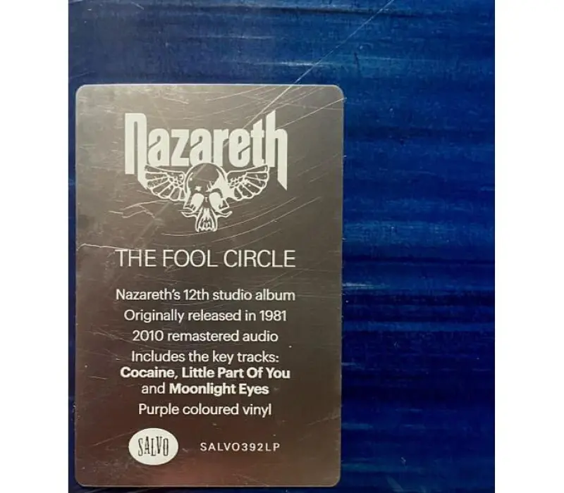 Виниловая пластинка Nazareth – The Fool Circle, Kinodrive.kz — фото 4