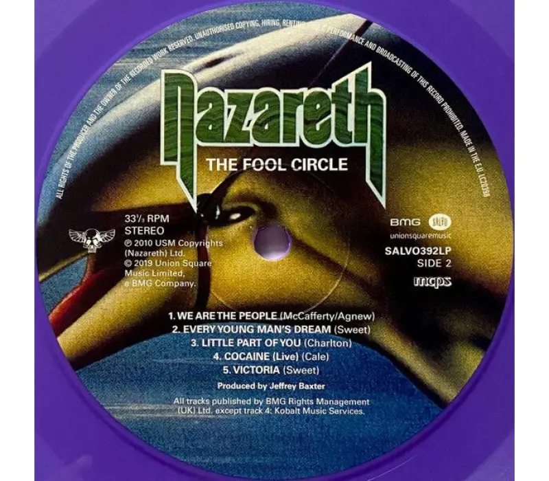 Виниловая пластинка Nazareth – The Fool Circle, Kinodrive.kz — фото 7