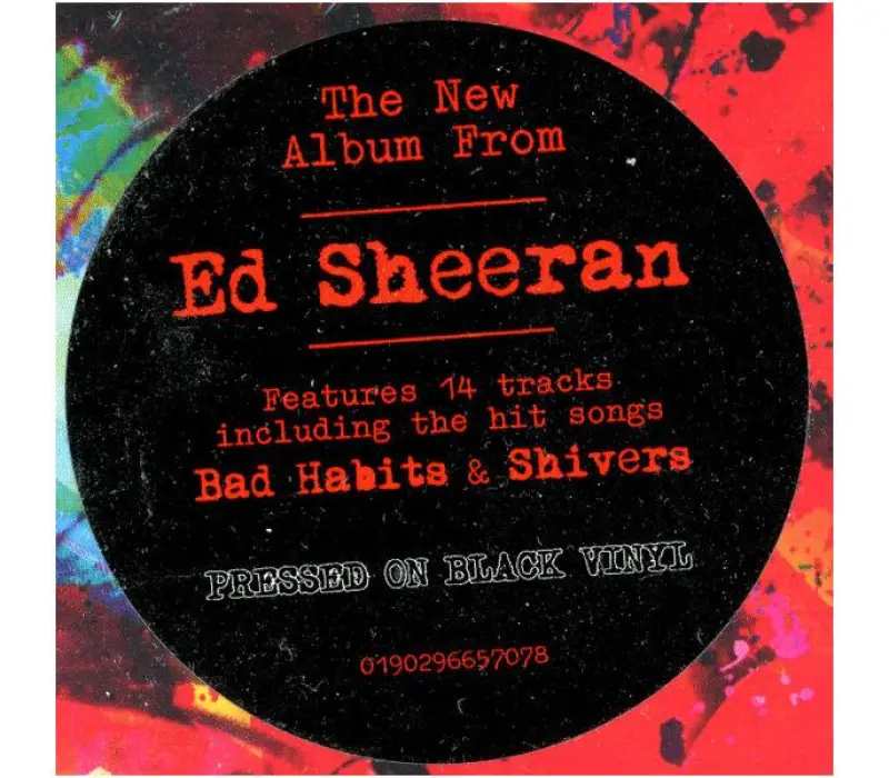 Виниловая пластинка Ed Sheeran - Equals, Kinodrive.kz — фото 2