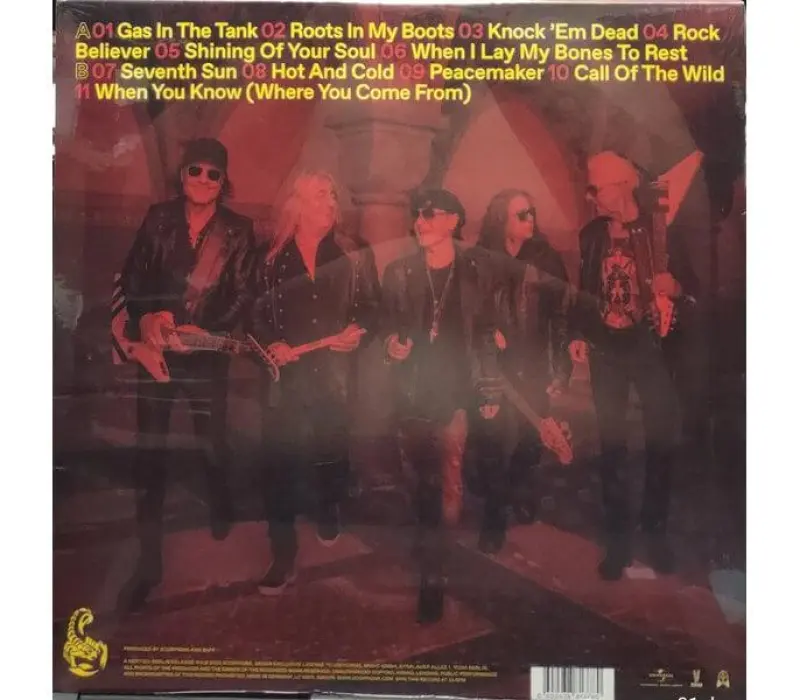 Виниловая пластинка Scorpions – Rock Believer, Kinodrive.kz — фото 2