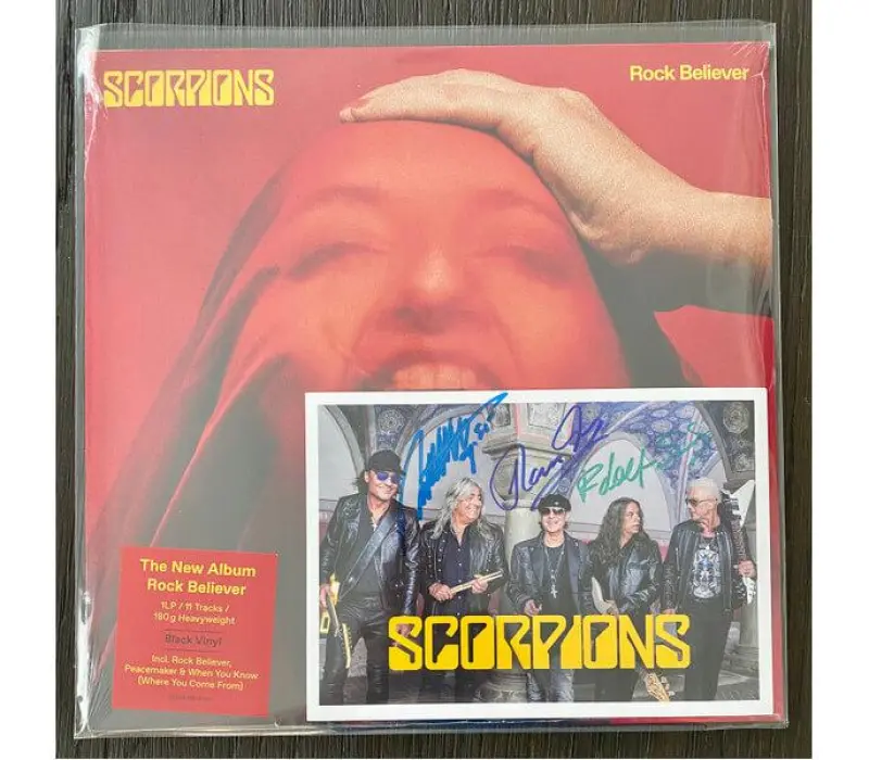 Виниловая пластинка Scorpions – Rock Believer, Kinodrive.kz — фото 8