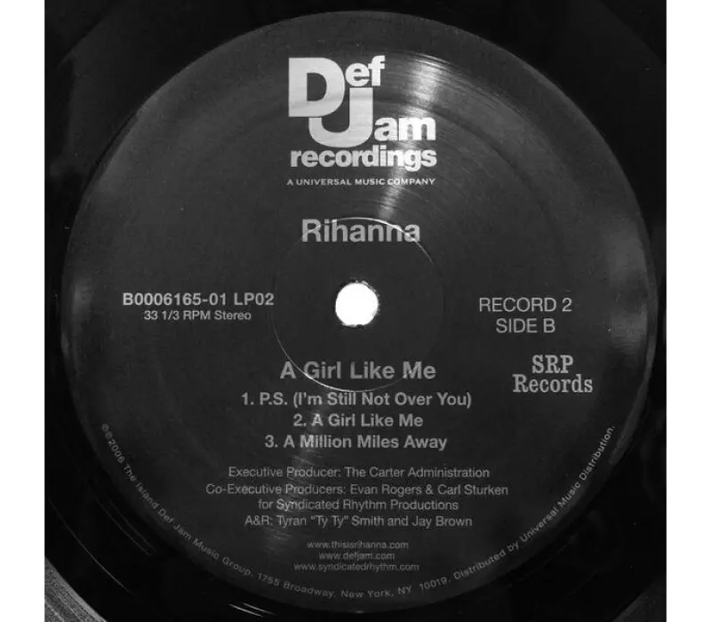 Виниловая пластинка Rihanna – A Girl Like Me, Kinodrive.kz — фото 2