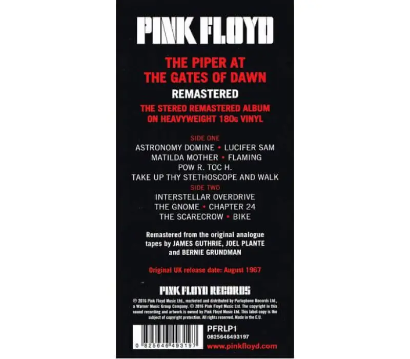 Виниловая пластинка Pink Floyd – The Piper At The Gates Of Dawn, Kinodrive.kz — фото 6