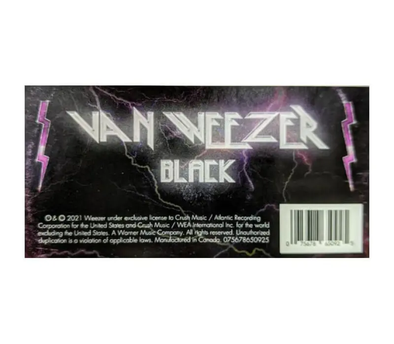 Виниловая пластинка Weezer – Van Weezer (BLACK VINYL), Kinodrive.kz — фото 4