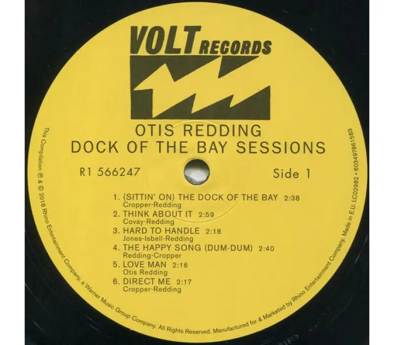 Виниловая пластинка Otis Redding – Dock Of The Bay Sessions, Kinodrive.kz — фото 5