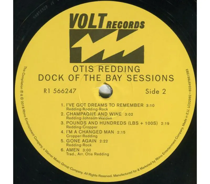 Виниловая пластинка Otis Redding – Dock Of The Bay Sessions, Kinodrive.kz — фото 6