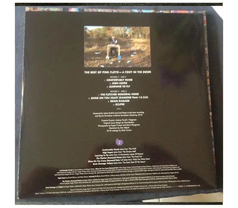 Виниловая пластинка Pink Floyd – A Foot In The Door, Kinodrive.kz — фото 7