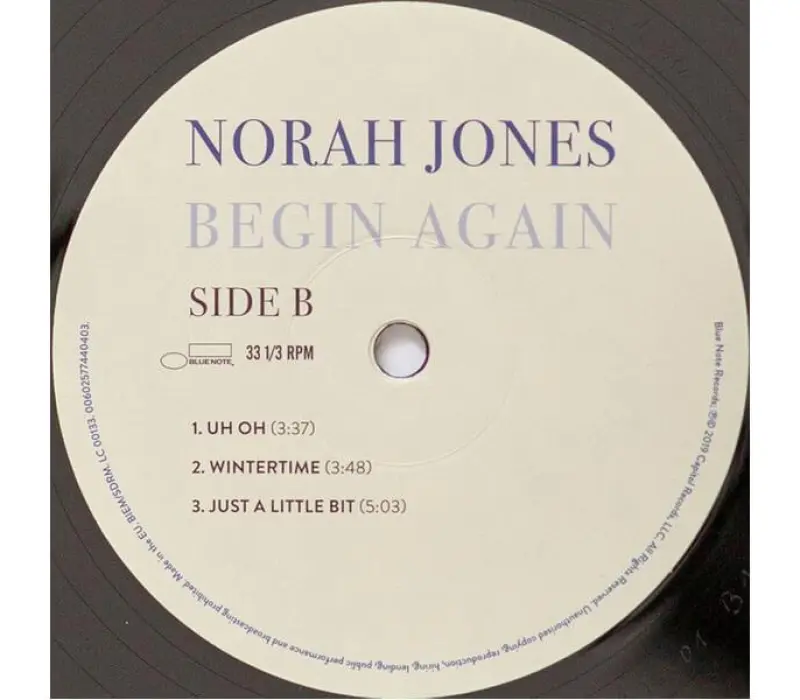 Виниловая пластинка Norah Jones – Begin Again, Kinodrive.kz — фото 4