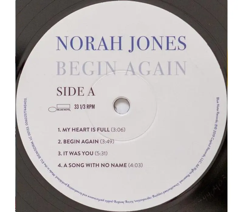 Виниловая пластинка Norah Jones – Begin Again, Kinodrive.kz — фото 6