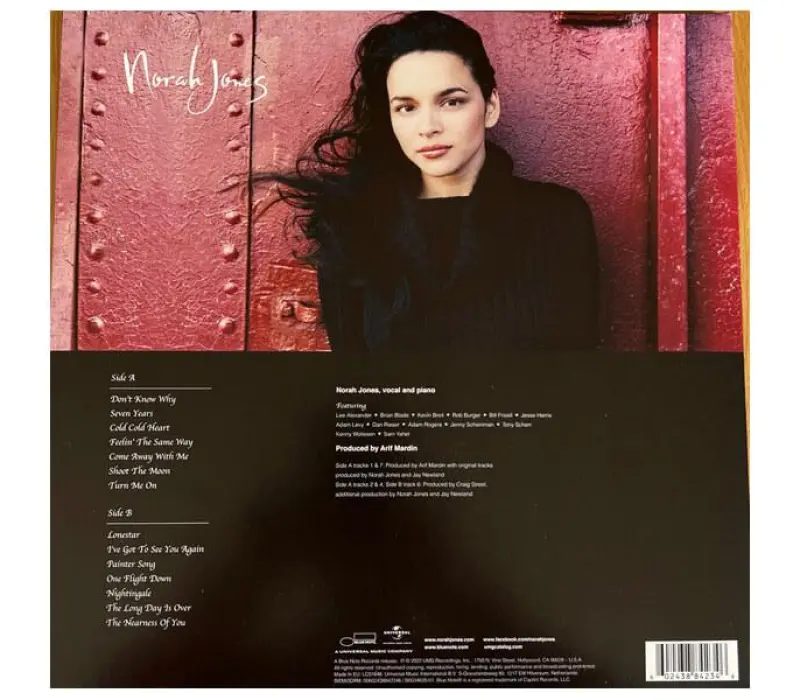 Виниловая пластинка Norah Jones – Come Away With Me, Kinodrive.kz — фото 3