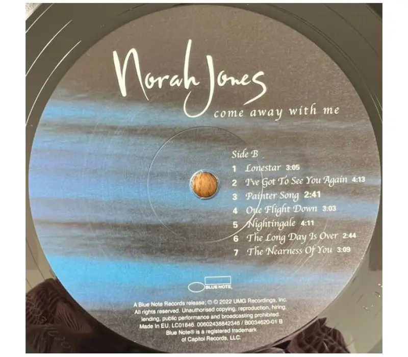 Виниловая пластинка Norah Jones – Come Away With Me, Kinodrive.kz — фото 5