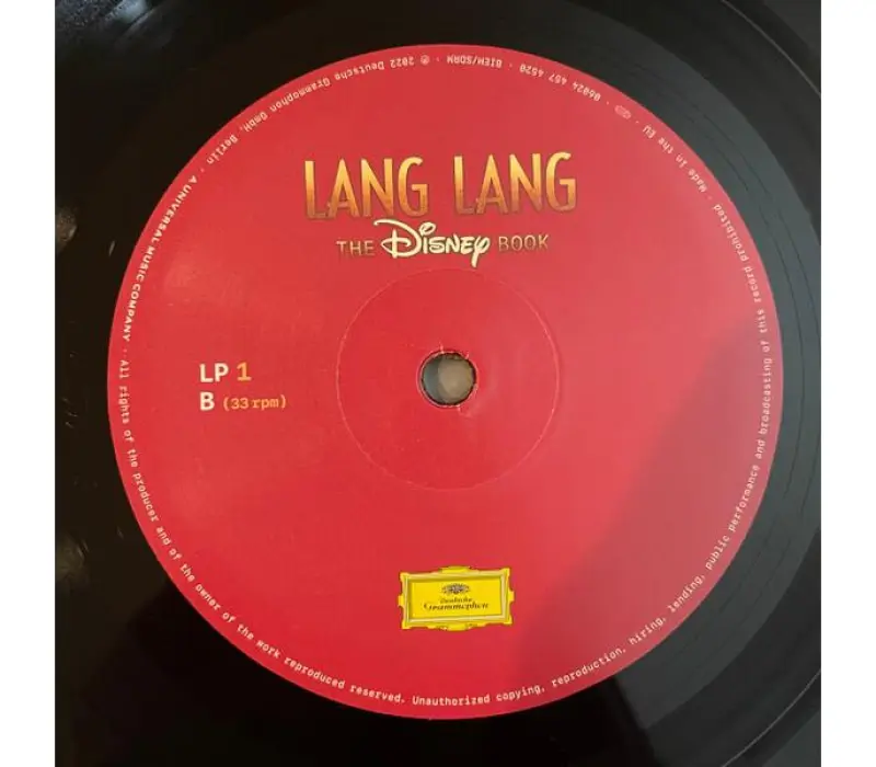 Виниловая пластинка Lang Lang – The Disney Book, Kinodrive.kz — фото 5