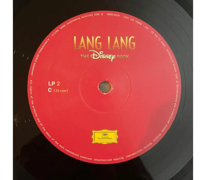 Виниловая пластинка Lang Lang – The Disney Book, Kinodrive.kz — фото 6