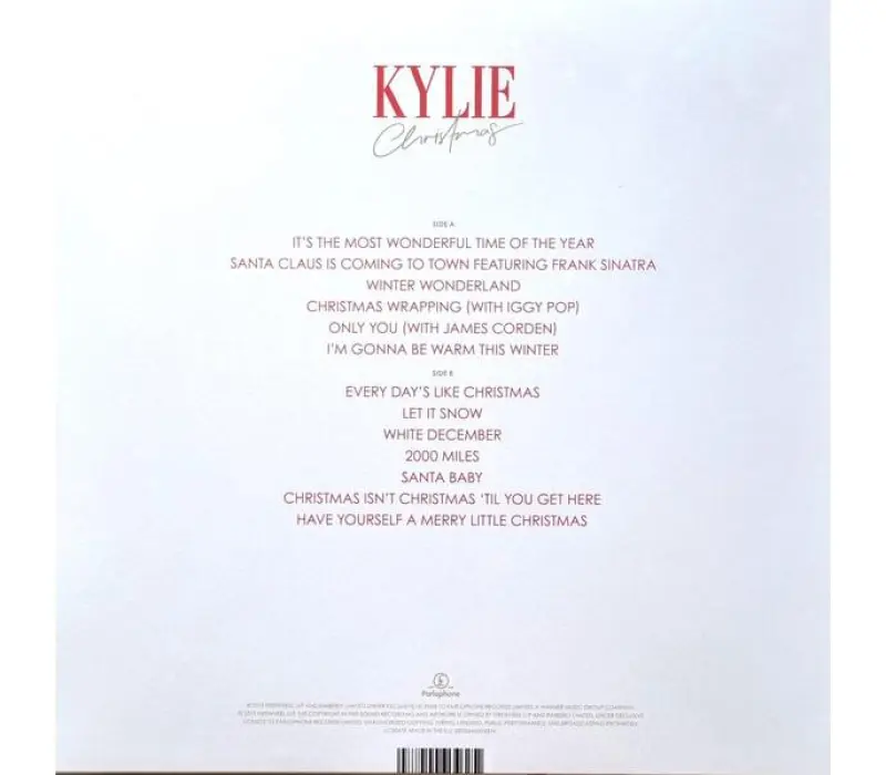 Виниловая пластинка Kylie Minogue – Kylie Christmas, Kinodrive.kz — фото 5