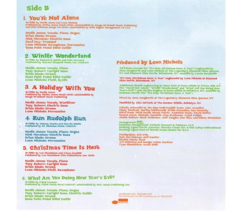 Виниловая пластинка Norah Jones – I Dream Of Christmas, Kinodrive.kz — фото 3