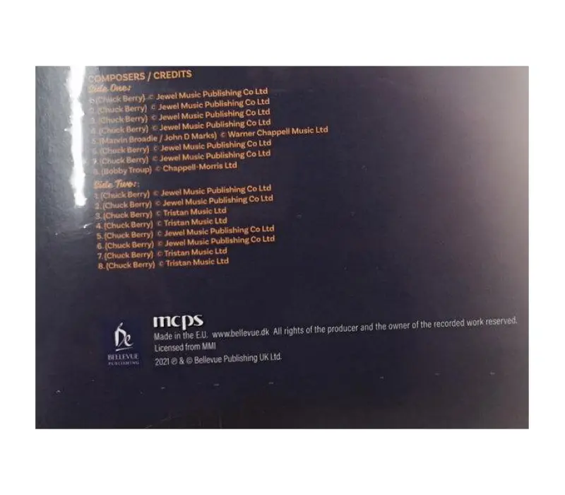 Виниловая пластинка Chuck Berry – His Greatest Hits, Kinodrive.kz — фото 2
