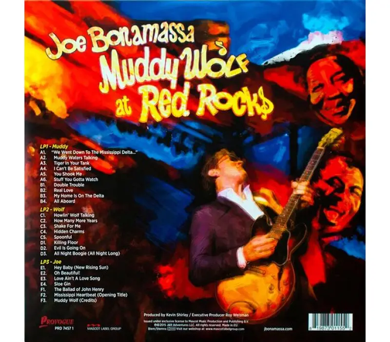 Виниловая пластинка Joe Bonamassa – Muddy Wolf At Red Rocks, Kinodrive.kz — фото 4
