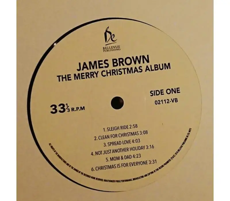 Виниловая пластинка James Brown – The Merry Christmas Album, Kinodrive.kz — фото 2