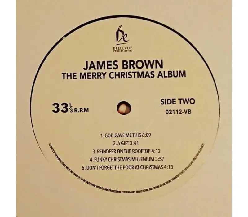 Виниловая пластинка James Brown – The Merry Christmas Album, Kinodrive.kz — фото 3