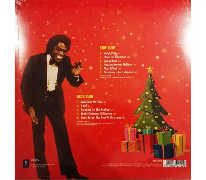 Виниловая пластинка James Brown – The Merry Christmas Album, Kinodrive.kz — фото 4