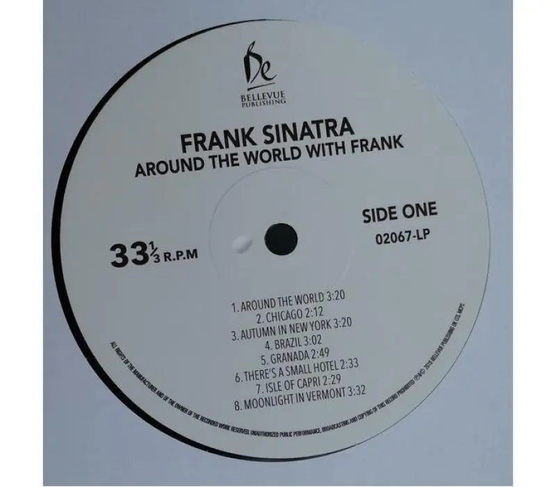Виниловая пластинка Frank Sinatra – Around The World With Frank, Kinodrive.kz — фото 4