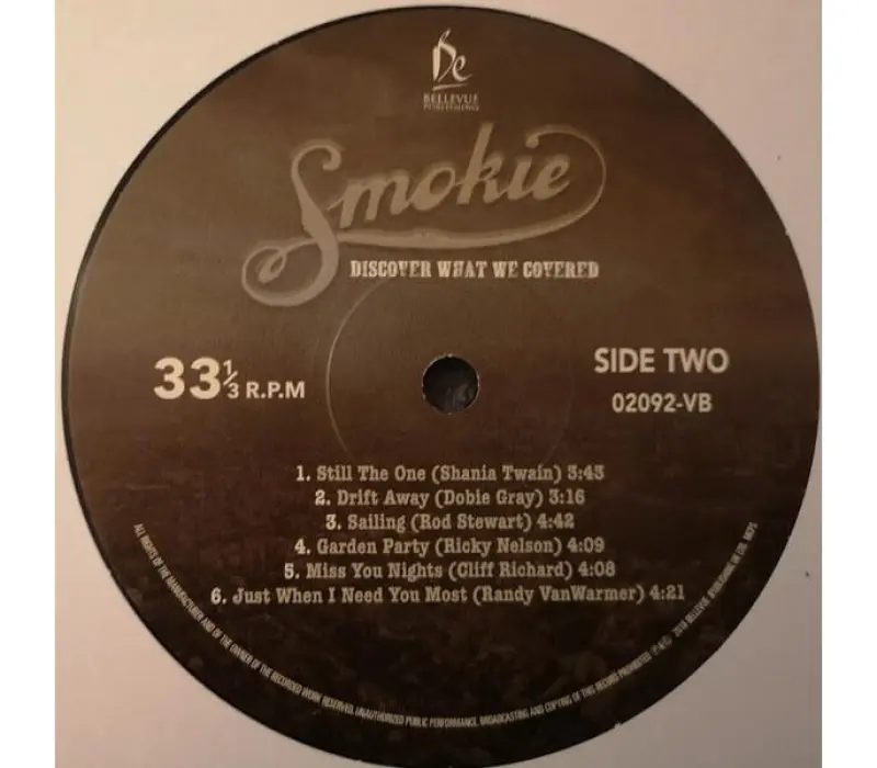 Виниловая пластинка Smokie – Discover What We Covered, Kinodrive.kz — фото 2