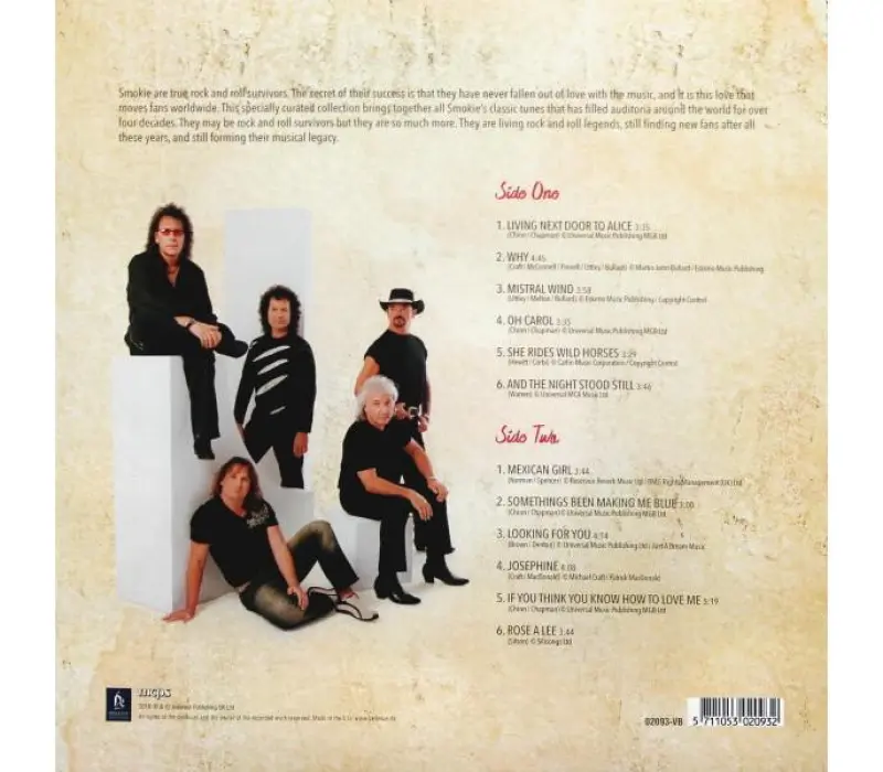 Виниловая пластинка Smokie – From Wishes To Kisses, Kinodrive.kz — фото 2