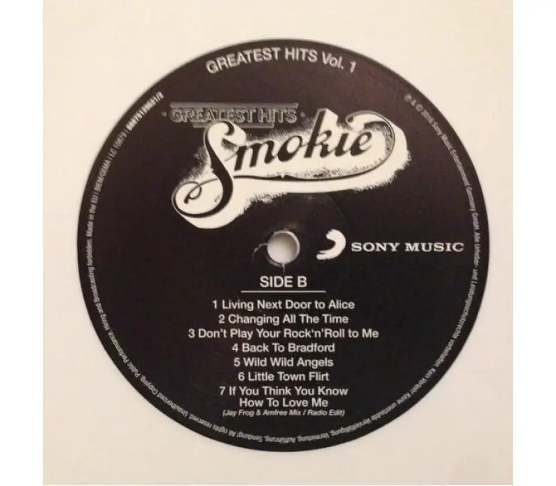 Виниловая пластинка Smokie – Greatest Hits, Kinodrive.kz — фото 6