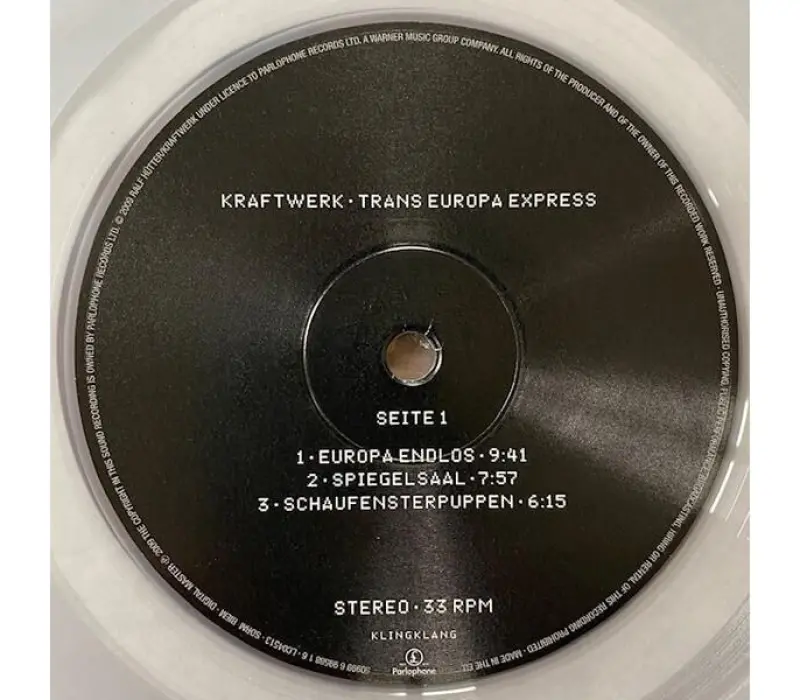 Виниловая пластинка Kraftwerk – Trans Europa Express, Kinodrive.kz — фото 15