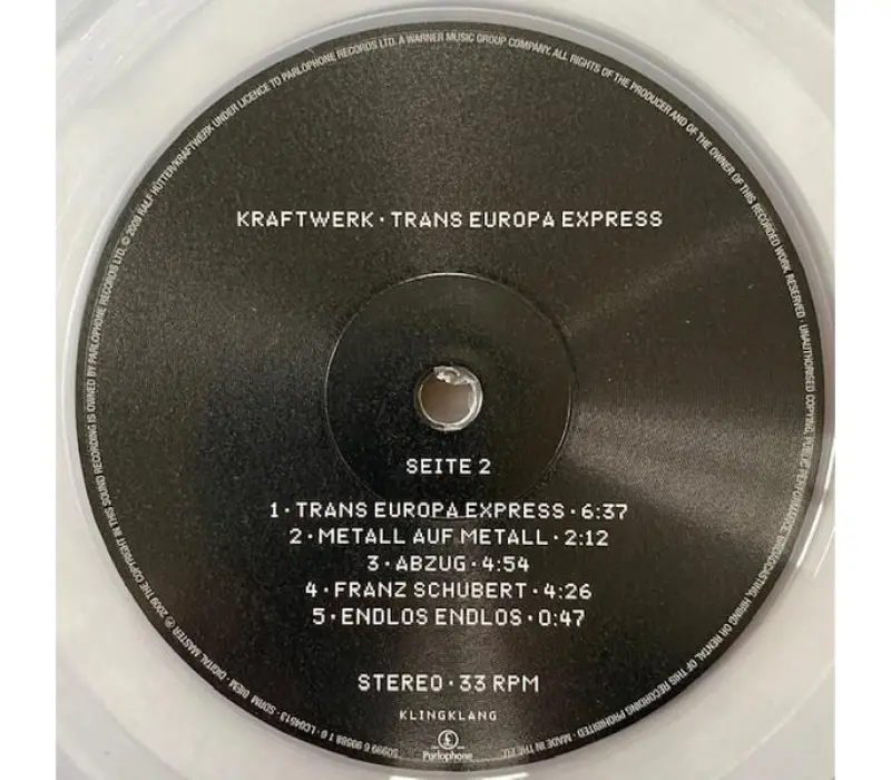 Виниловая пластинка Kraftwerk – Trans Europa Express, Kinodrive.kz — фото 16