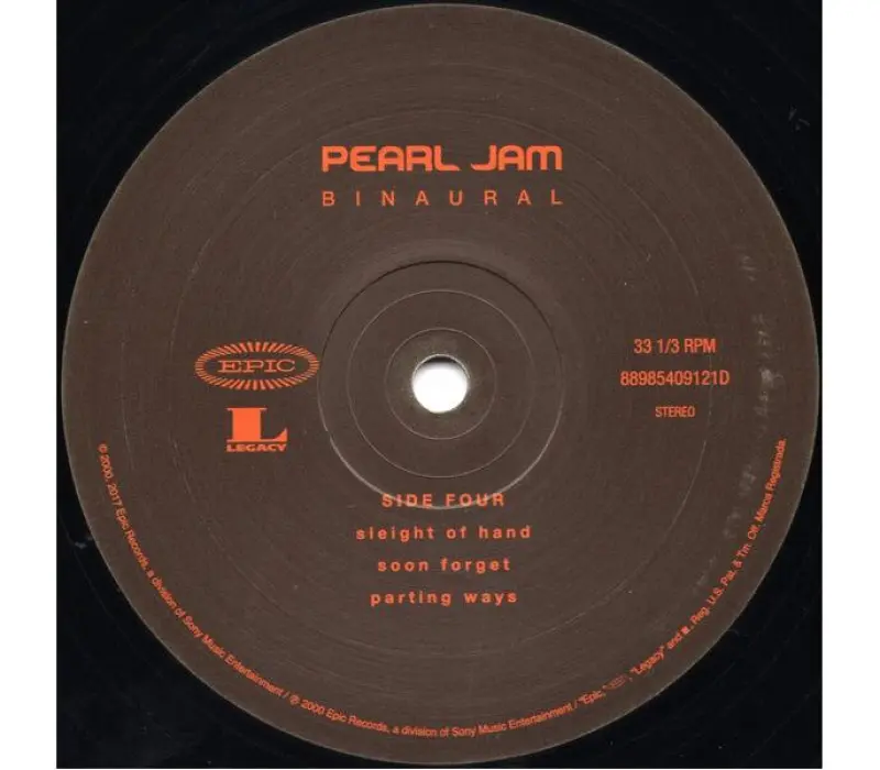 Виниловая пластинка Pearl Jam – Binaural, Kinodrive.kz — фото 6