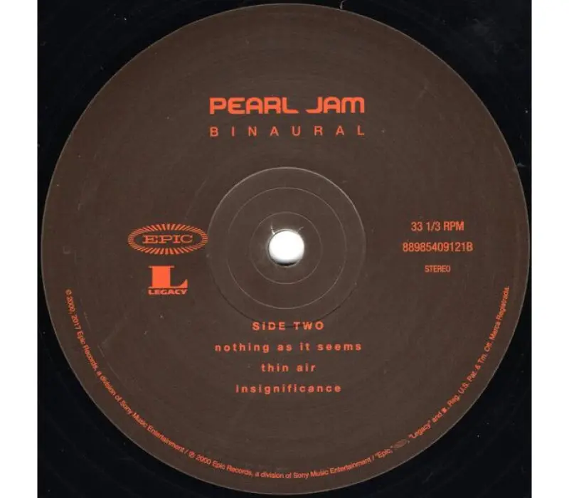 Виниловая пластинка Pearl Jam – Binaural, Kinodrive.kz — фото 7