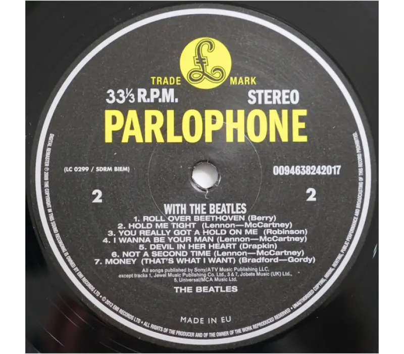 Виниловая пластинка The Beatles – With The Beatles, Kinodrive.kz — фото 5