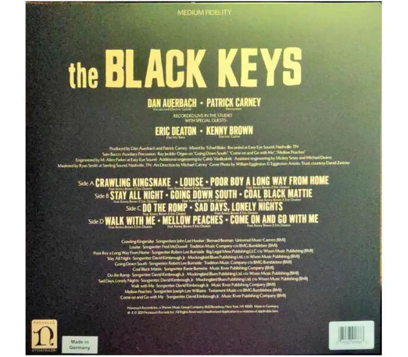 Виниловая пластинка The Black Keys – Delta Kream, Kinodrive.kz — фото 7