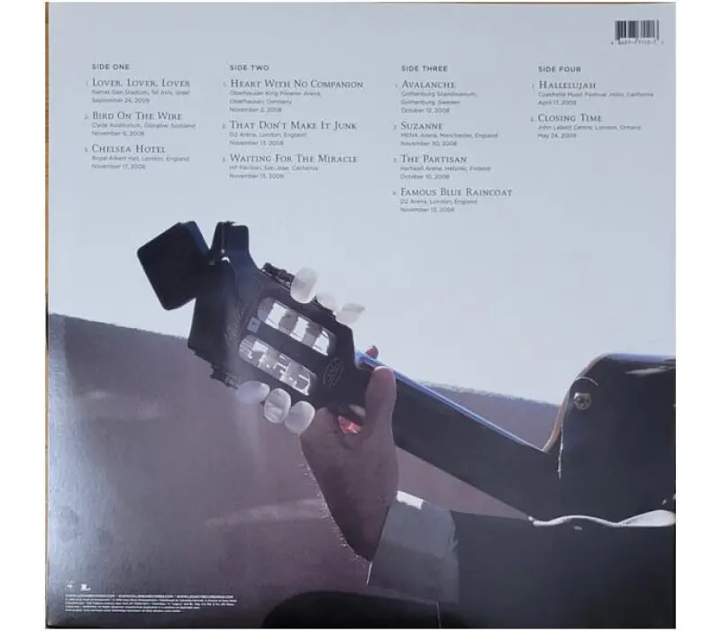 Виниловая пластинка Leonard Cohen – Songs From The Road, Kinodrive.kz — фото 3