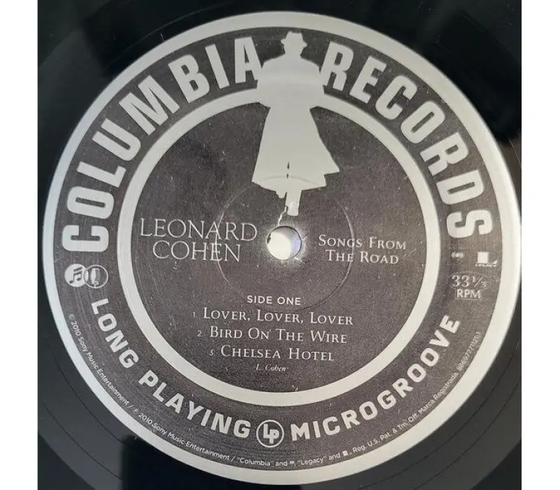 Виниловая пластинка Leonard Cohen – Songs From The Road, Kinodrive.kz — фото 4