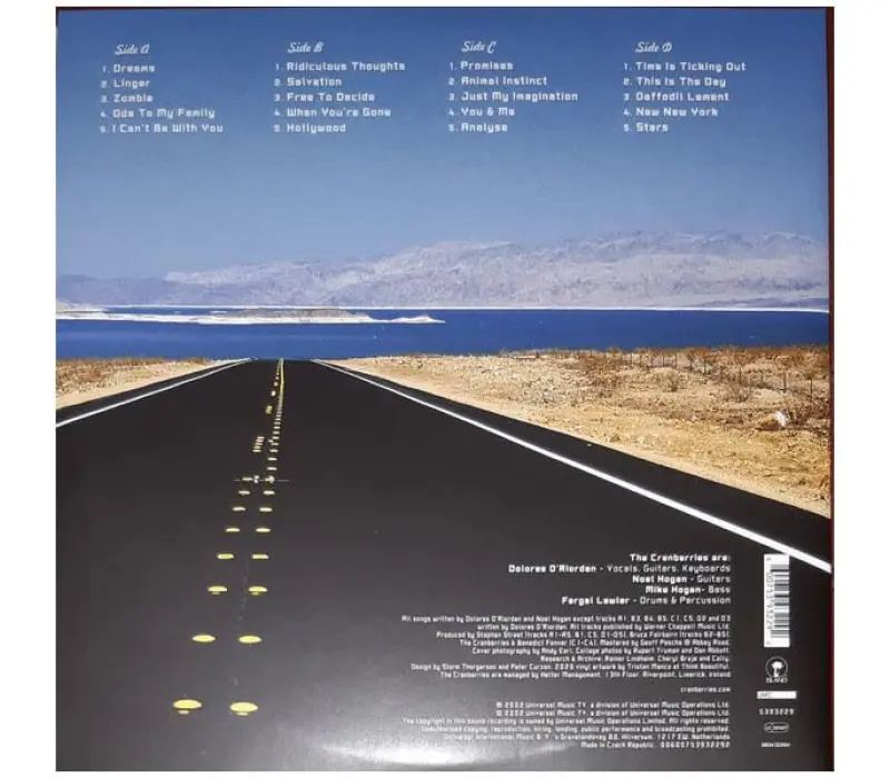 Виниловая пластинка The Cranberries – Stars: The Best Of 1992-2002, Kinodrive.kz — фото 10